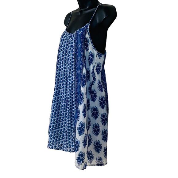 Soft Joie Jorell Porcelain Atlantic Trapeze Mini Dress Sz S - Picture 5 of 12